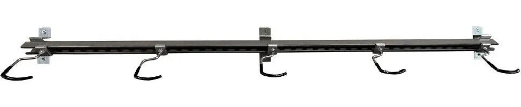 Support vélo mural Longus BikeStock rail 2m pour rangement de garage