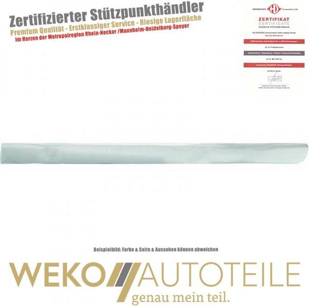 Zier Schutzleistensatz Stoßstange vorne DIEDERICHS 4211163 für PEUGEOT