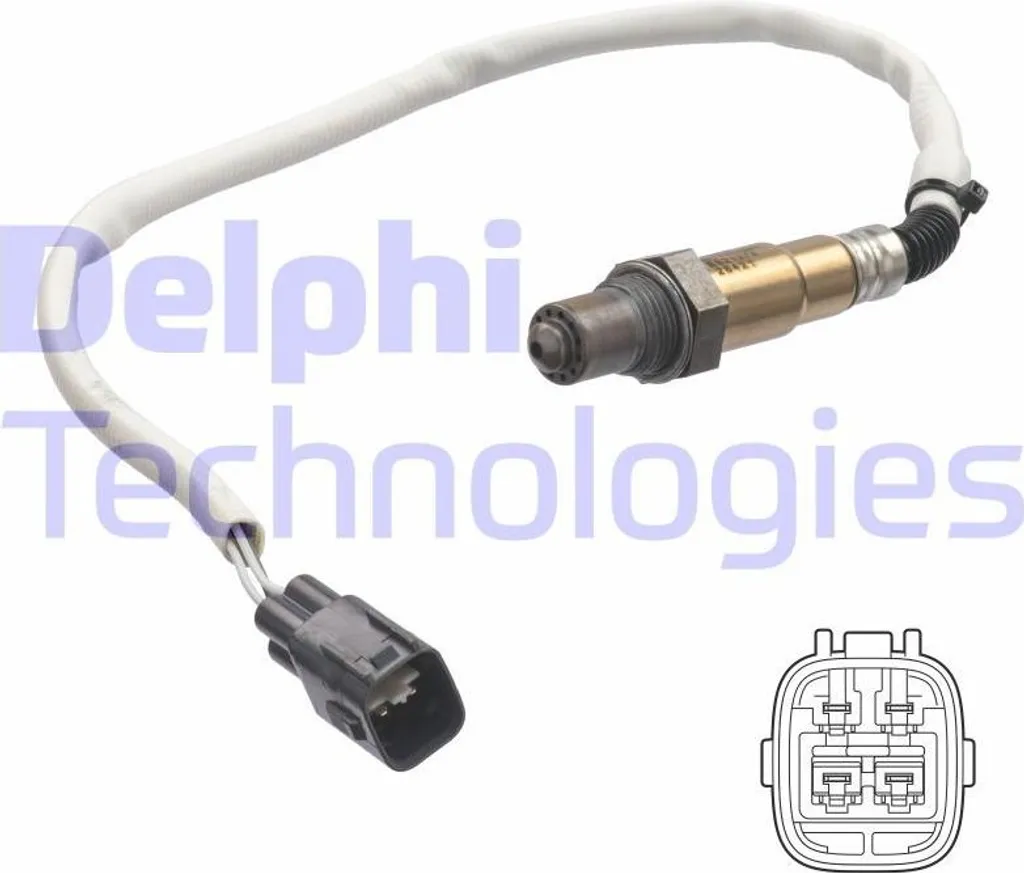 Sonde Lambda Delphi ES21279 Qualité OE 89465-02140 Toyota Essence 4 fils