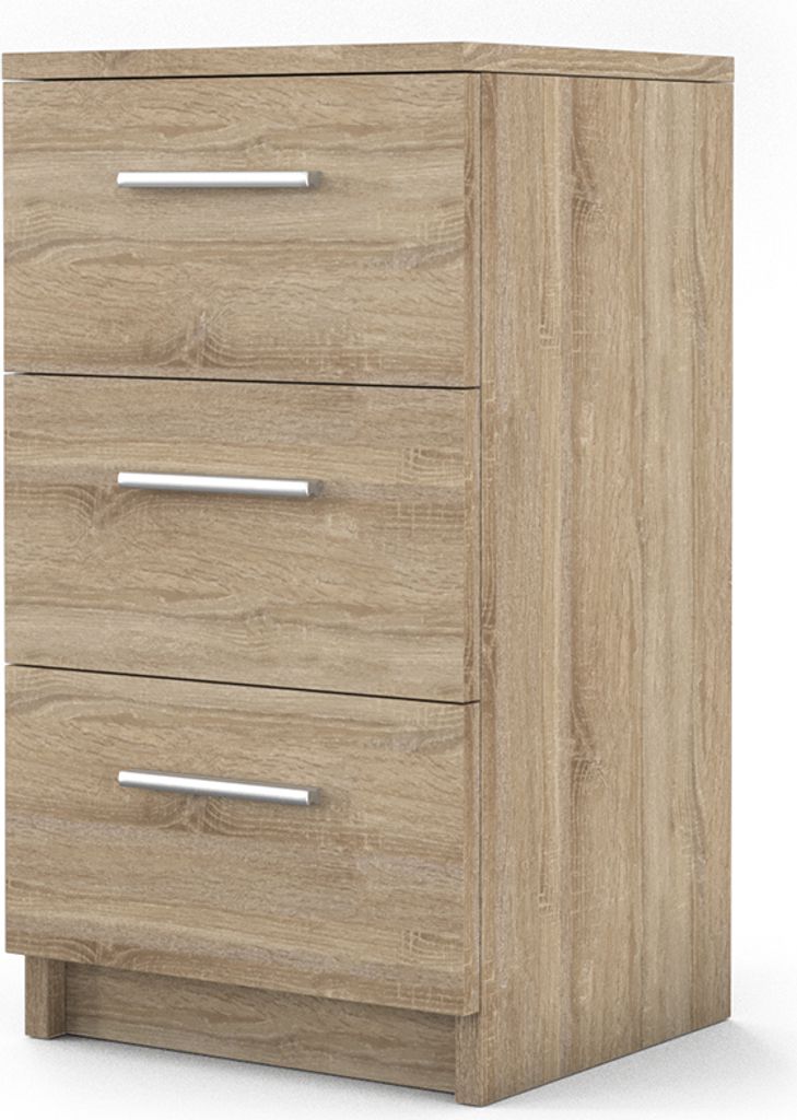Vicco Nachttisch , 38 x 66 cm, Sonoma Produktbild 1
