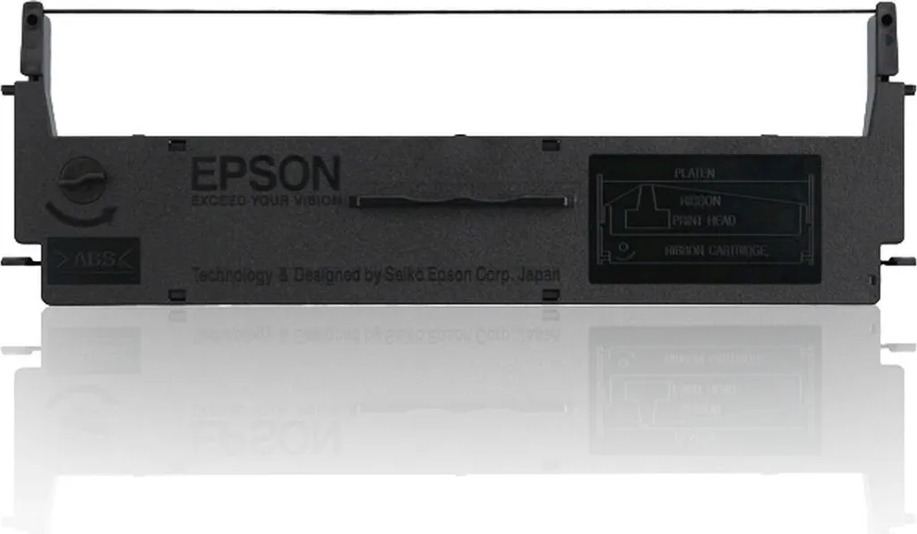 Ruban Epson LQ50 noir pour impression de factures et listings
