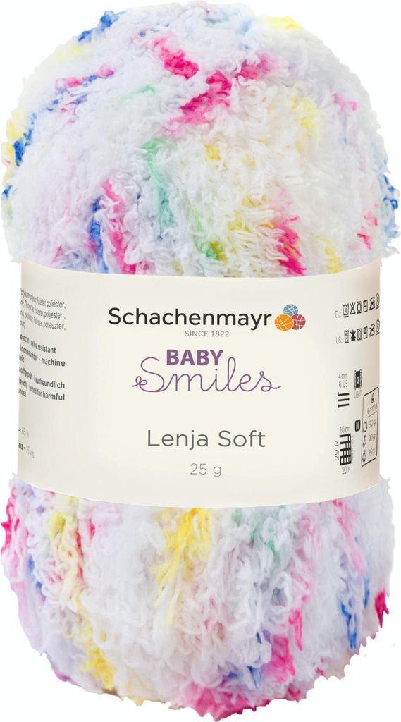 Schachenmayr Baby Smiles Lenja Soft, 25g Confetti Sp Col Handstrickgarne