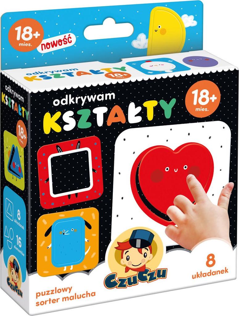 CZUCZU Creative Shape Sorter - Scopri la magia delle forme Immagine del prodotto 