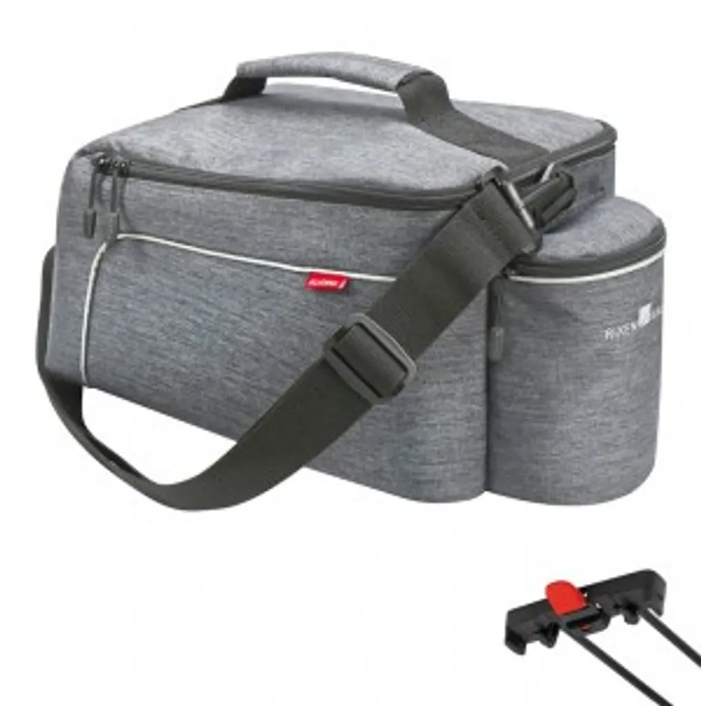 KLICKfix 0268RAGR Sacoche Rackpack Light Racktime 8L Grise pour Vélo