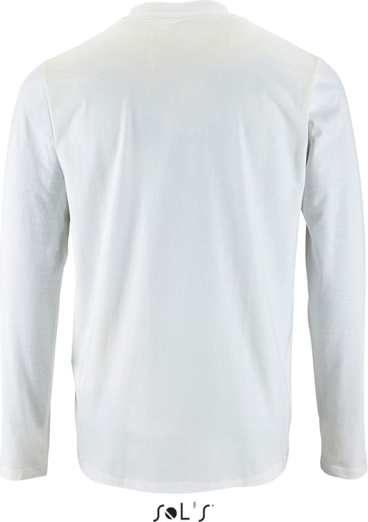 SOLs 02074 | Herren Long-Sleeve T-Shirt Imperial - Farbe: White - Größe: XS
