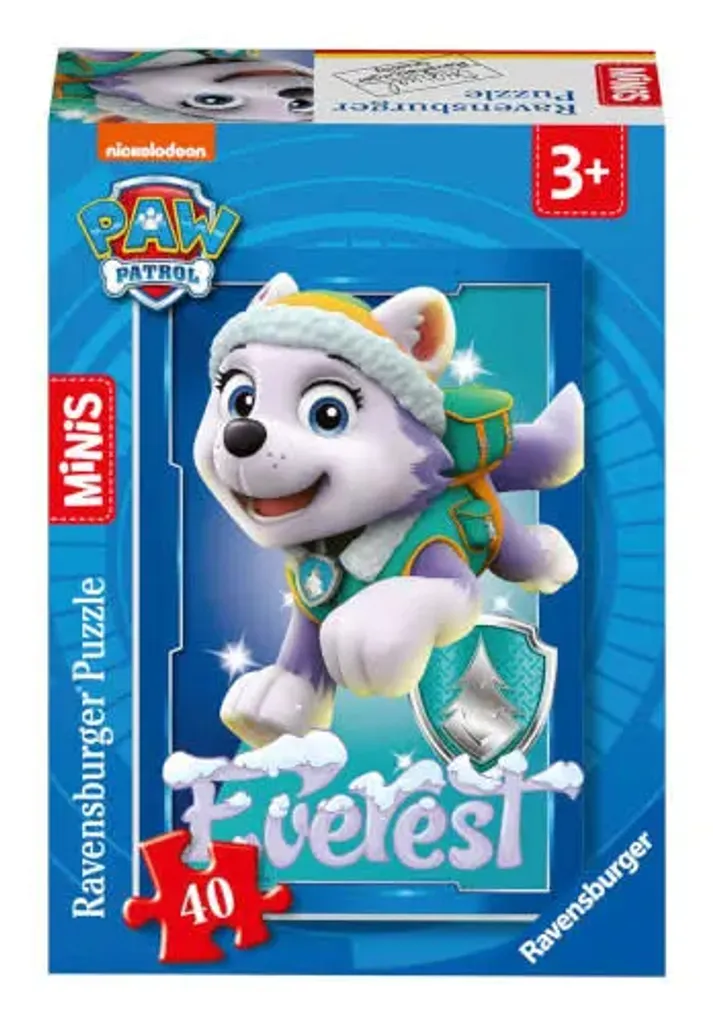 Minis Pat' Patrouille 2 : Boîte de 40 Pièces de Puzzles pour Enfants