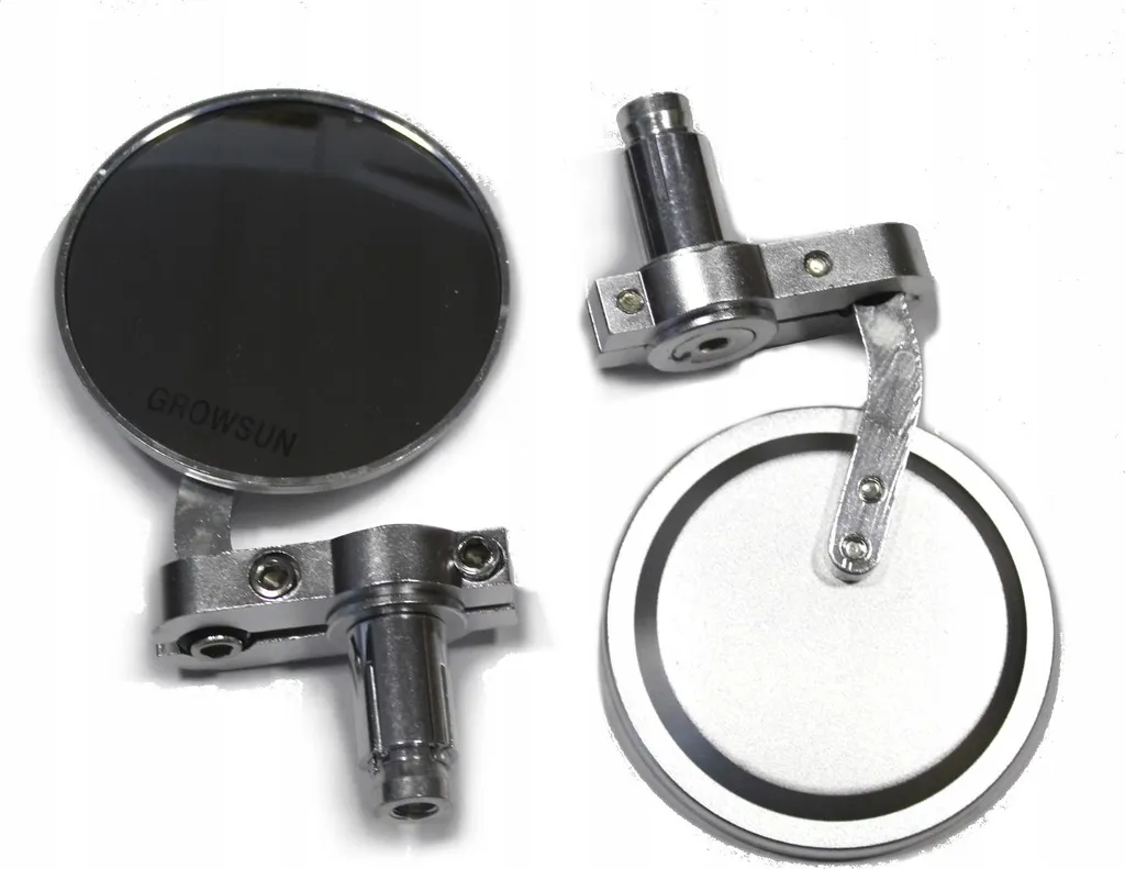 Specchio Universale Cromato Moto LUSTERKA - Cafe Racer e Chopper Custom