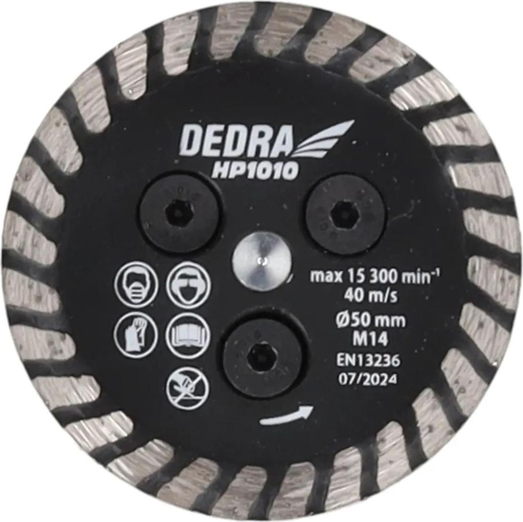 Diamantscheibe Zum Unterschneiden 50Mm M14 - Dedhp1010