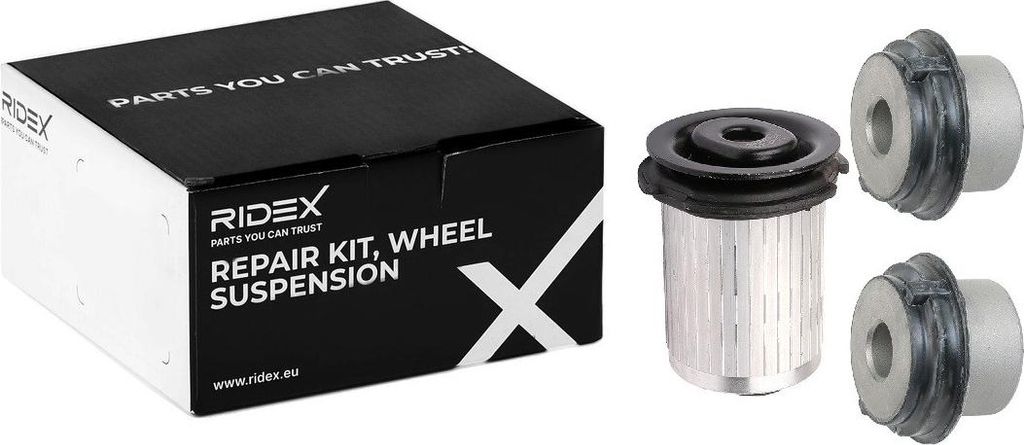 RIDEX 771R0115 Reparatursatz Radaufhängung für Querlenker passend für MERCEDES-BENZ E-Klasse Limousine (W210) Vorne Beidseitig