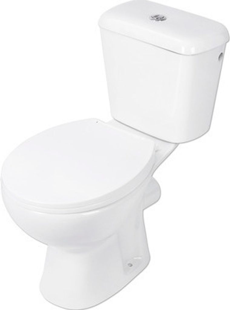 Differnz WC-Kombination Set WC Tiefspüler mit Spülrand weiß Produktbild 
