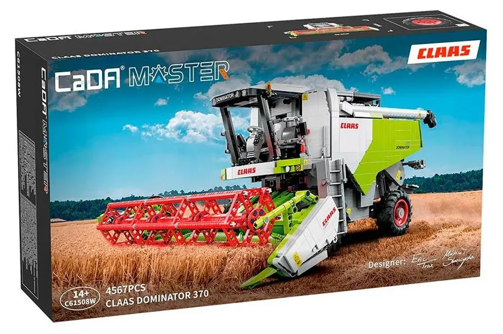 Jeu de construction Moissonneuse-batteuse CaDA CLAAS Expert 1/16 - 5