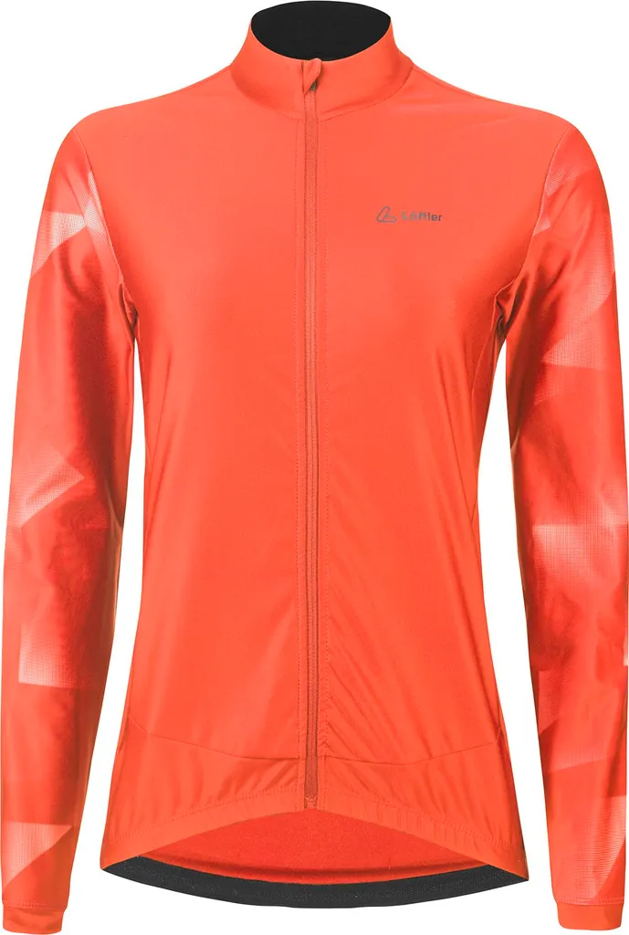 Maillot de vélo Löffler Tori Mid Coral taille 38 pour femme à manches longues