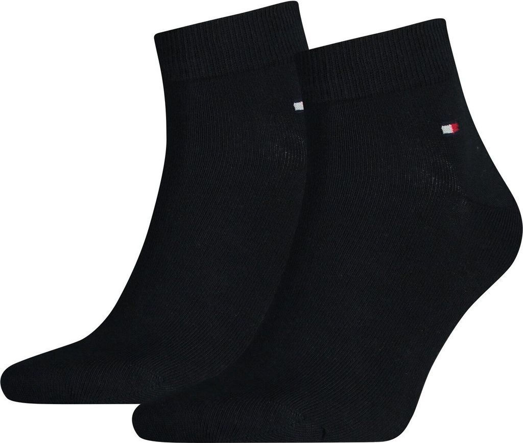 TOMMY HILFIGER Herren Quarter Socken, 2er Pack - Sneaker, Unifarben, 39-49 Dunkelblau 47-49
