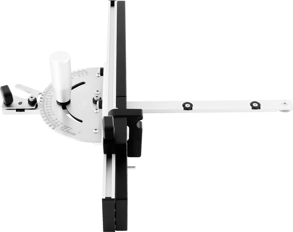 Kastenzinken-Schablone - Gehrungsanschlag für Tischkreissäge - Aluminium - Präzision - Fingerzinken & Schwalbenschwanz - Holzbearbeitung