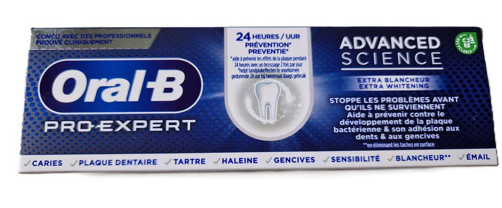 Dentifricio Extra White - Pro Expert Advanced Science 75ml Immagine del prodotto 