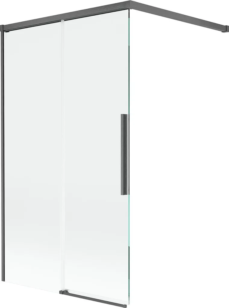 Paroi de douche gain de place 100x150 cm pour salle de bain Mexen