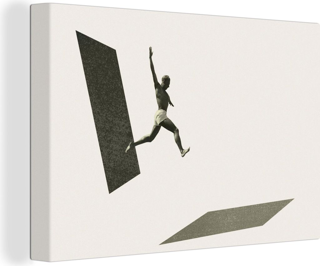 OneMillionCanvasses - Leinwandbilder - 150x100 cm, Jahrgang - Mann - Design, Wandbilder Kunstdruck Wanddekoration - Foto auf Leinwand - Gemälde ...