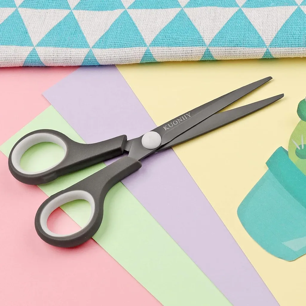 Ciseaux de Découpe Précise 15,3 cm Idéal pour Loisirs Créatifs et École