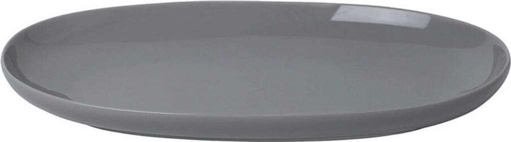 Blomus Servierteller RO Sharkskin small, Servierplatte, Teller, Porzellan, 18 cm, 64146