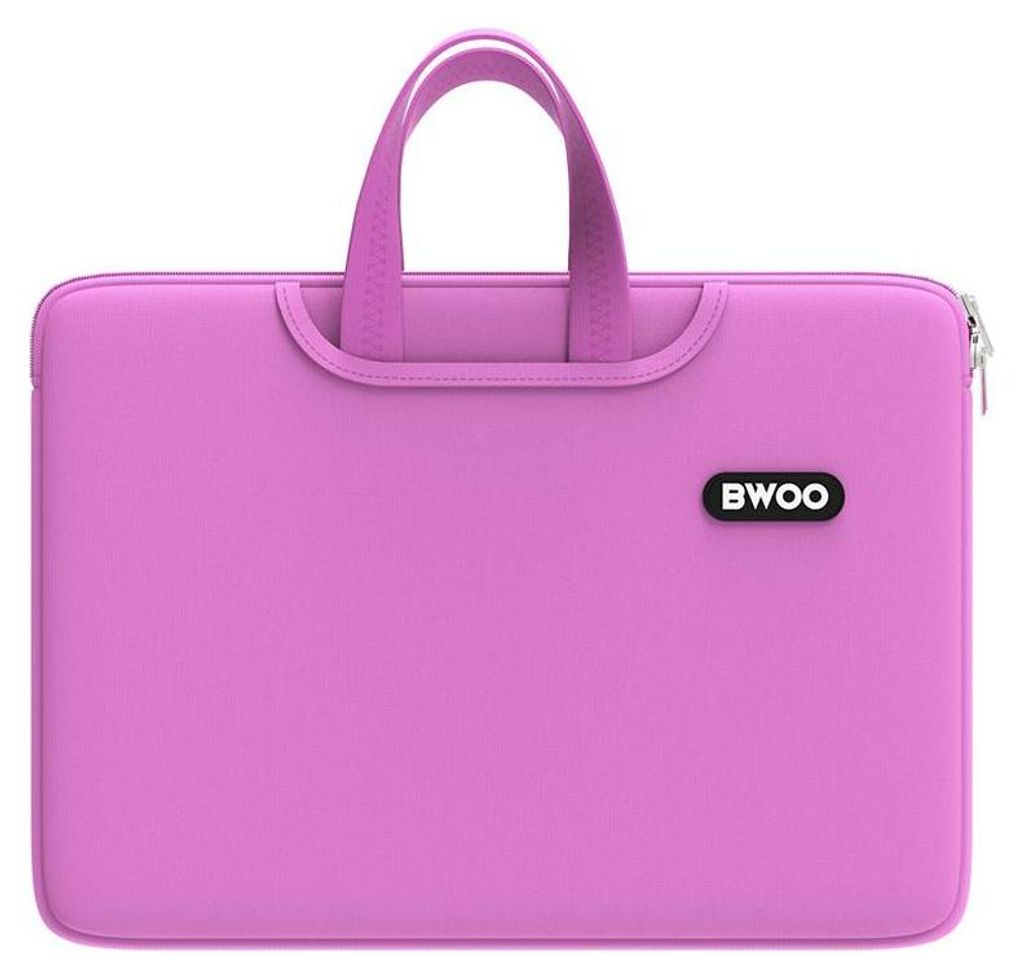 BWOO Neopren 15“ Schulter Laptop-Tasche rosa Produktbild 
