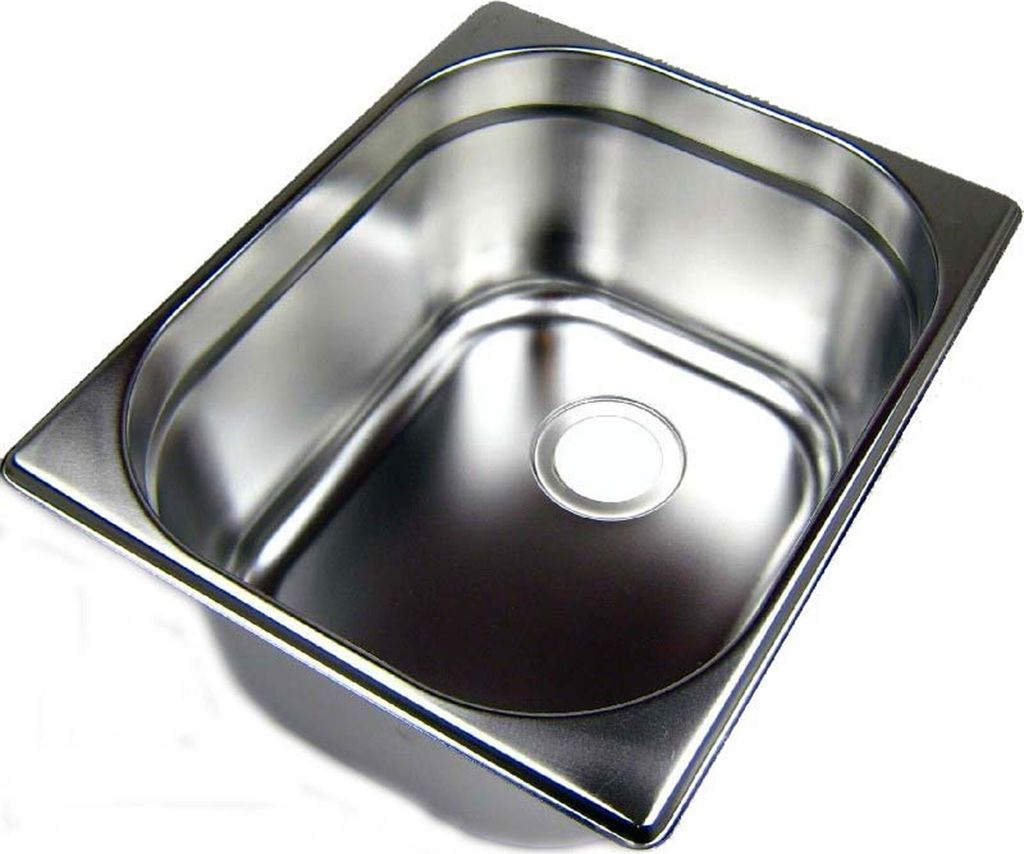 Waschbecken Edelstahl Spülbecken Camping Spüle 325x265x150