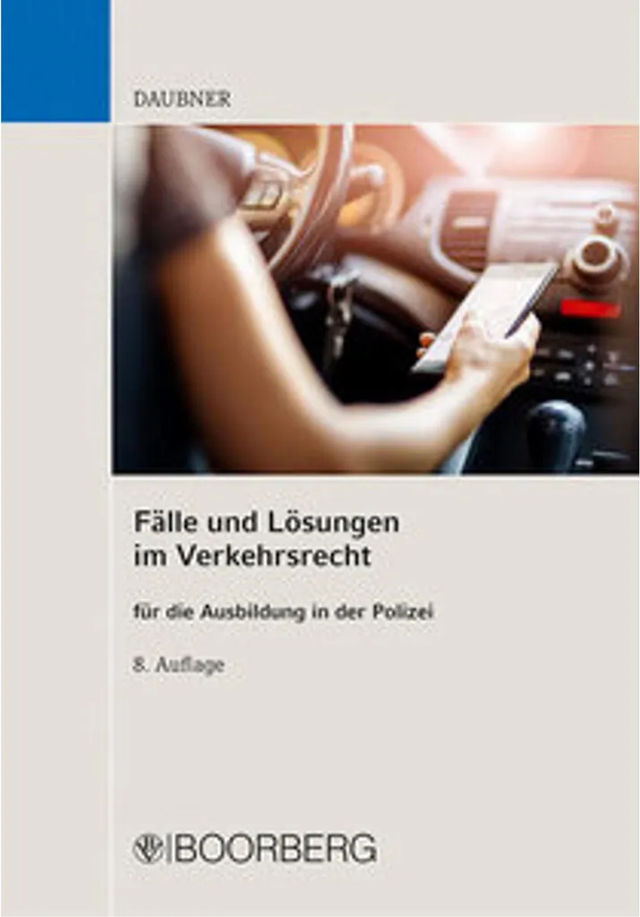 Méthode juridique Fälle und Lösungen im Verkehrsrecht - Cas et solutions