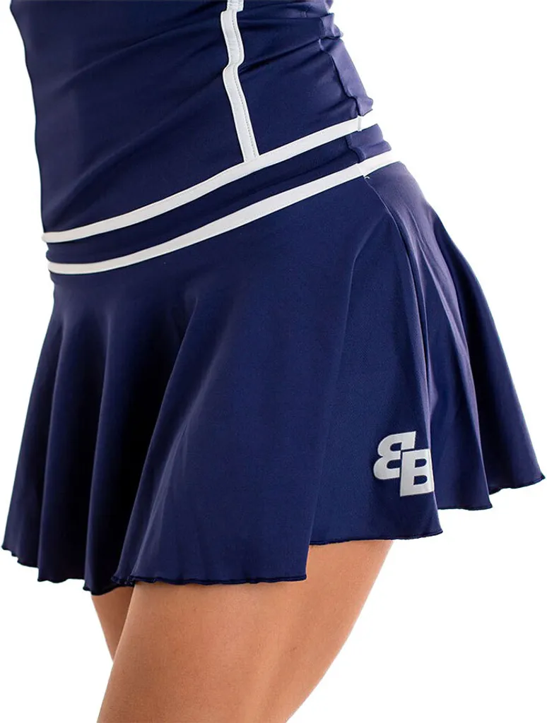 Jupe-short Belenberbel Court Rock Bleu S pour Femme - Style Sportif