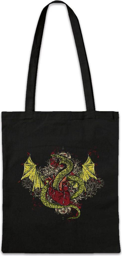 Urban Backwoods Vampire Snake, Stofftasche, Farbe: Schwarz