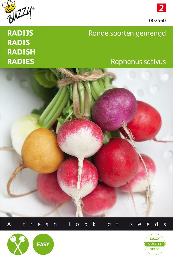 Radieschen Raphanus sativus 5 m² - Gemüsesamen