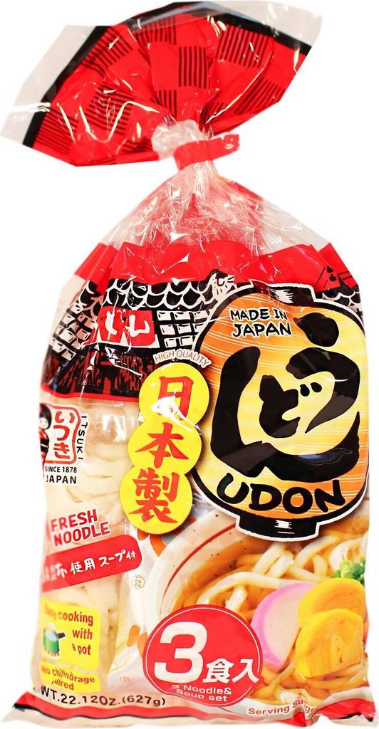 Itsuki | Udon Mit Suppengewürz - 500 Ml - 3 Portionen - Produktbild 