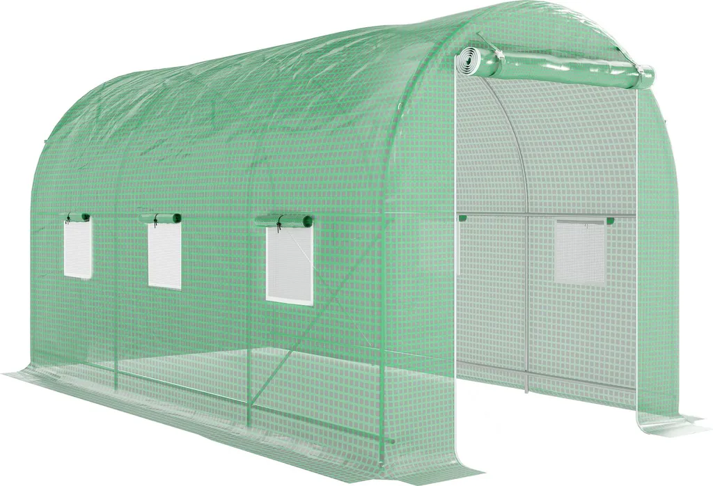 Serre de jardin 8m2 anti-UV et vent : protégez vos cultures du gel