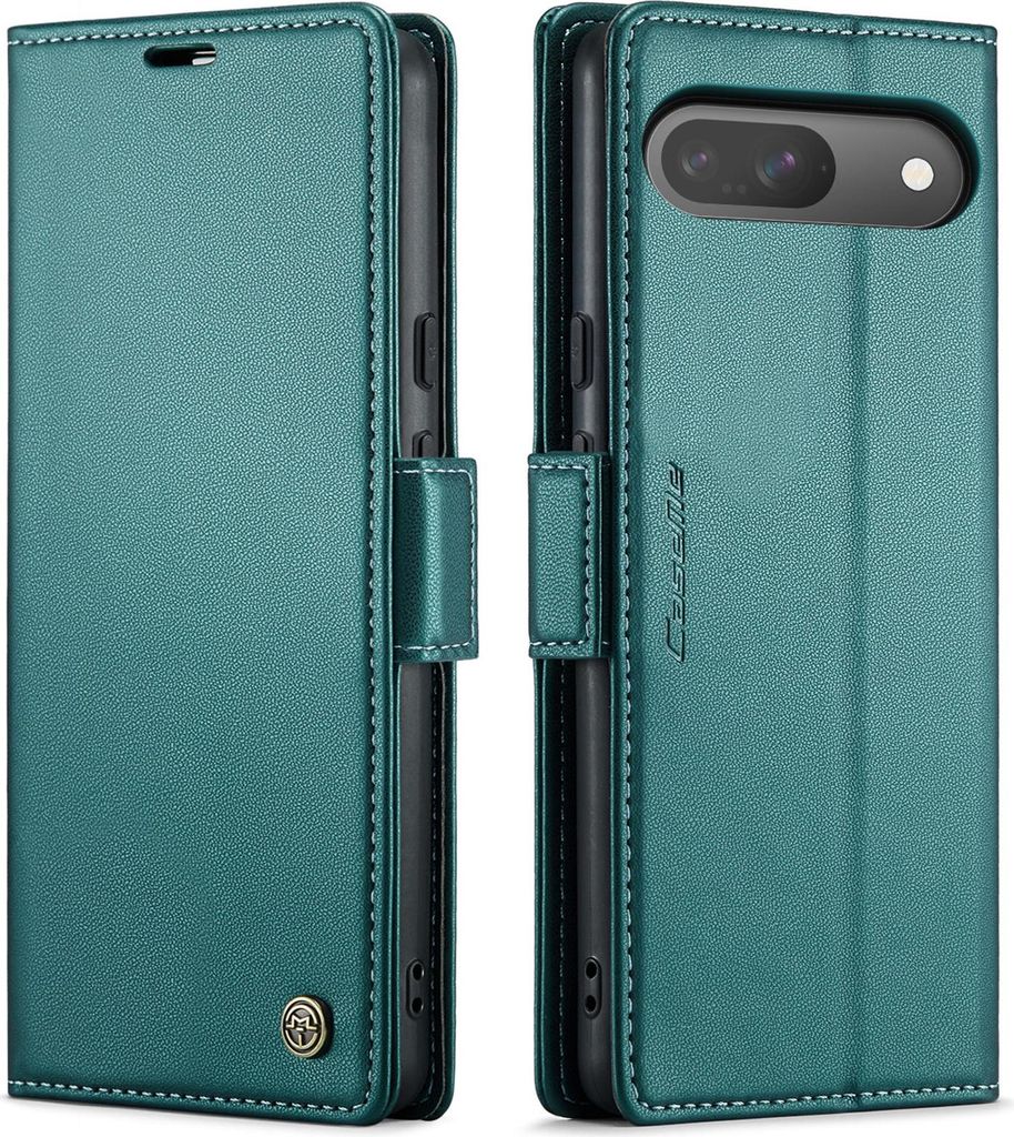 Google Pixel 10 / Pixel 10 Pro Hülle - CaseMe 023 Wallet Klapphülle - Grün