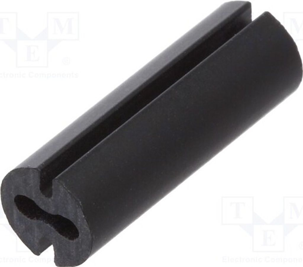10x Distanzmuffe LED L: 14mm ØAußen: 4,8mm ØLED: 3mm schwarz 8GE04V80552 Distanzel