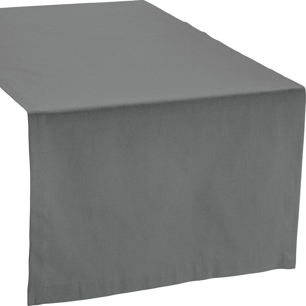 REDBEST Tischläufer Tulsa" grau 40x170 cm"