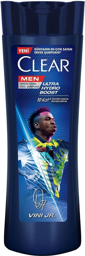 Shampoo antiforfora CLEAR Men Vinícius Júnior 350 ml Immagine del prodotto 
