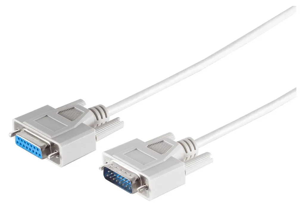 Rallonge SUB-D 15 pôles S/CONN pour réparer un câble joystick court