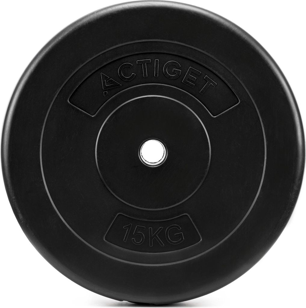 ACTIGET Hantelscheibe 15 kg für Langhantel und Hanteln Ø 31 Produktbild 