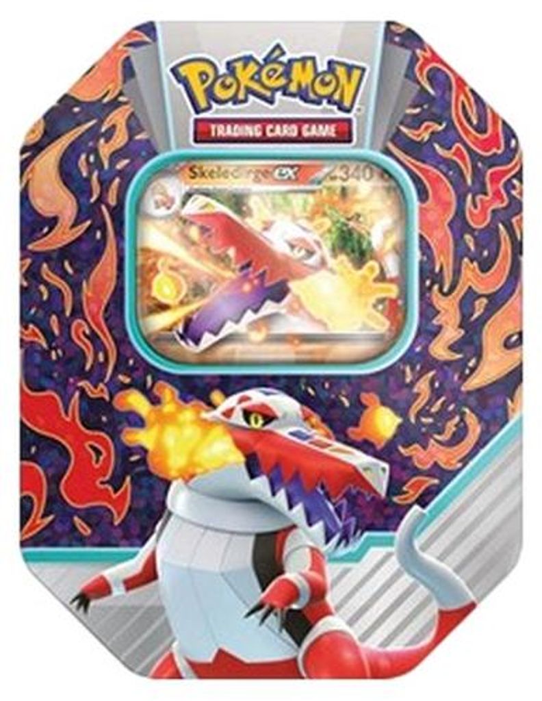 Pokemon Paldea Partners Tins: Skeledirge ex Tin German