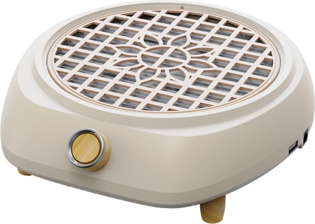 Aspirateur de Table pour Manucure INF Ivory Jaune - Idéal Salon et Domicile