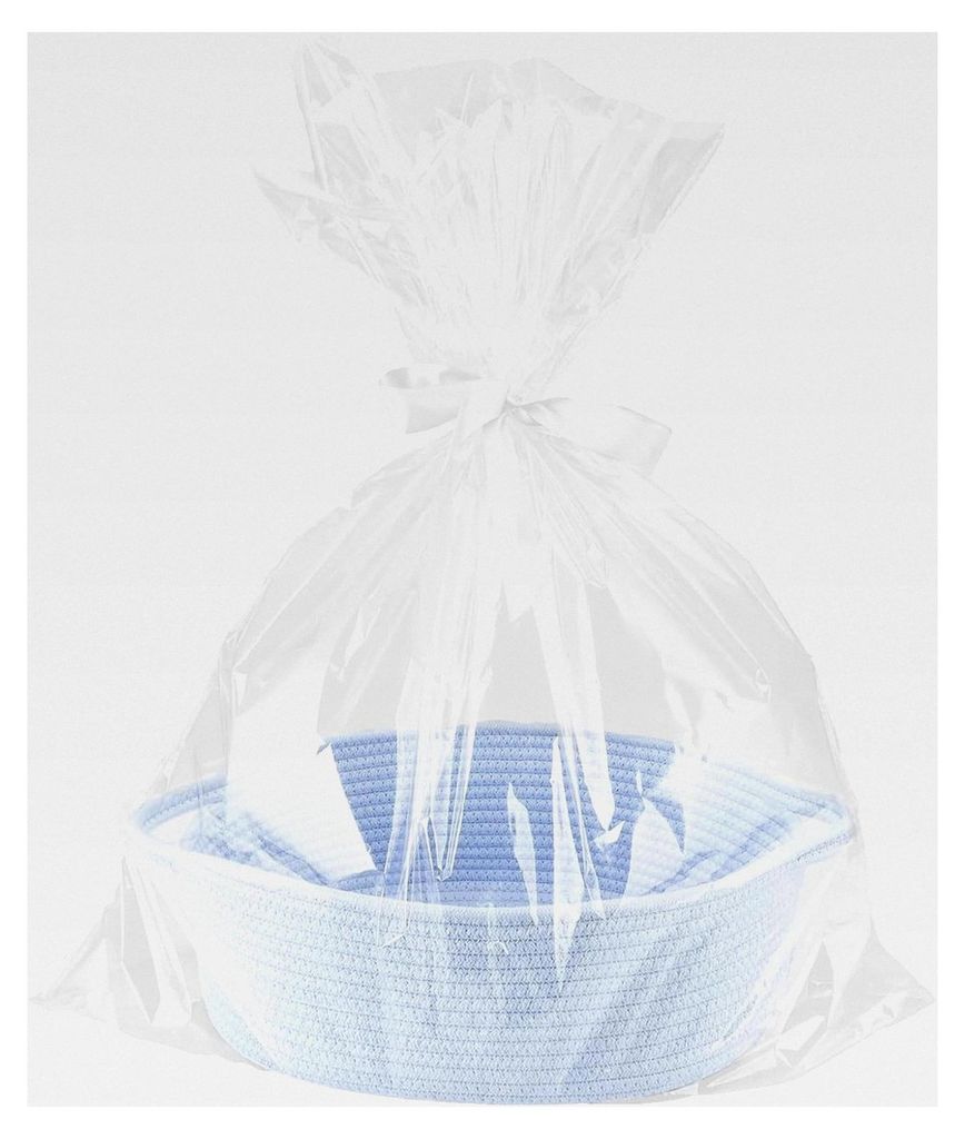 Geschenkkorb, Aufbewahrungskorb Geflochten für Geschenke mit Geschenktüten und Bändern, Leer für Geburtstag, Hochzeit, Babyparty, Erntedank, We...