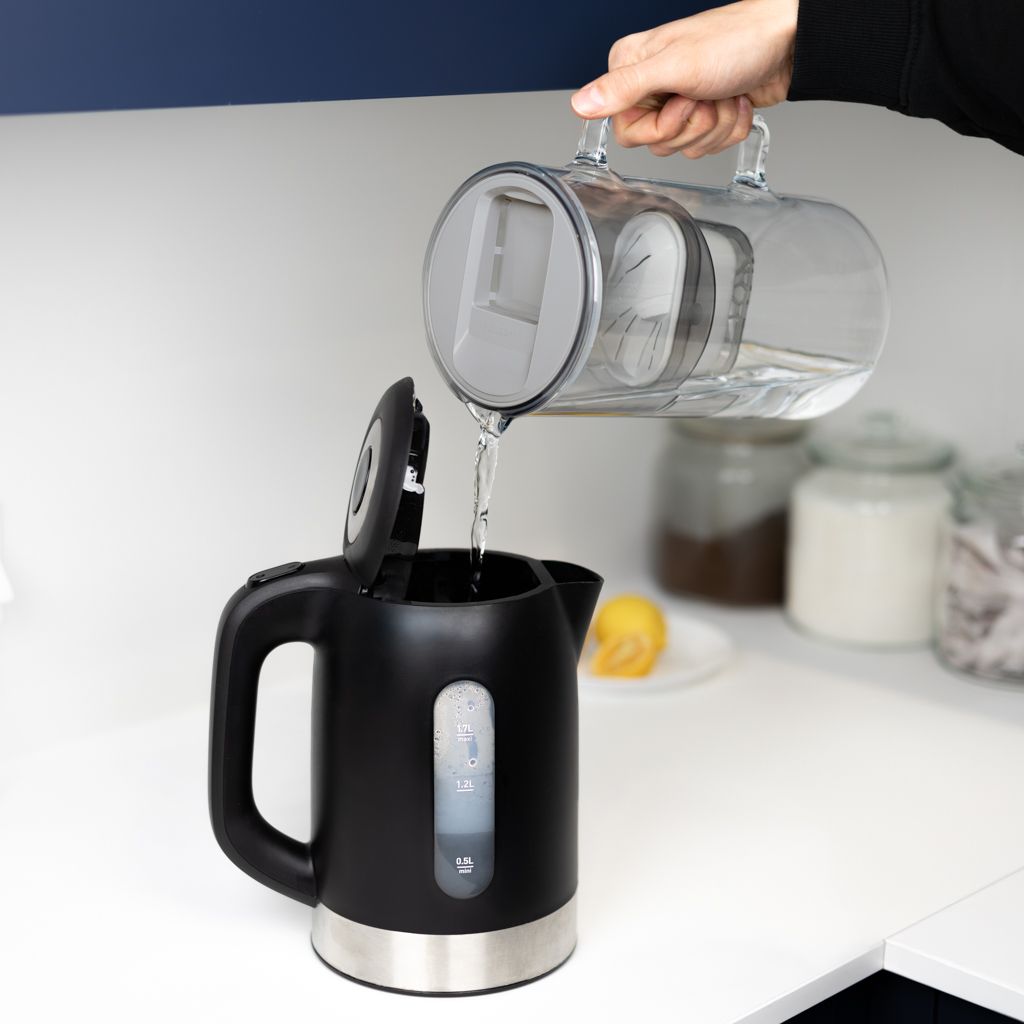 Wessper Wasserfilterkanne aus Glas 3 L Kompatibel mit Produktbild 2