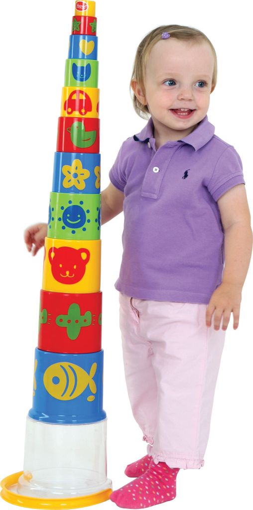 GOWI Giant Pyramide Standard - 11tlg im Eimer , 453-11