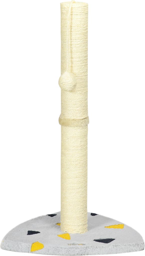 PawHut Kratzstamm, 62cm Kratzsäule für Katzen, Kratzbaum Produktbild 1