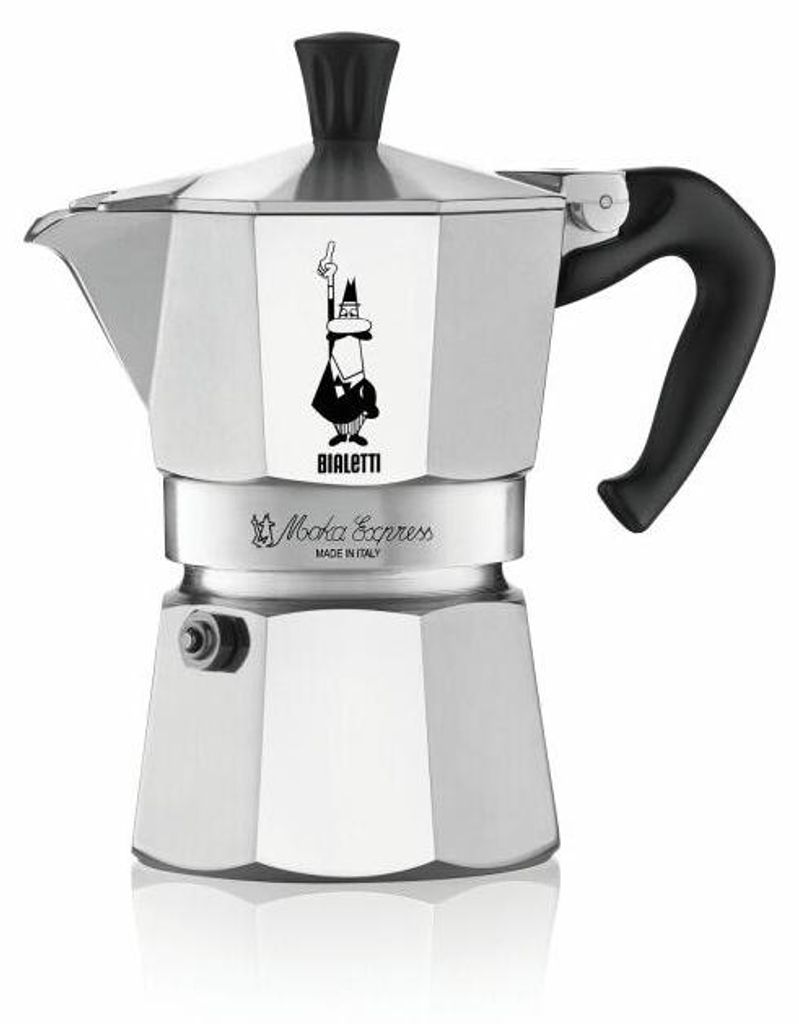 Bialetti Espressokocher Moka Express, für 3 Tassen, inkl. Immagine del prodotto 