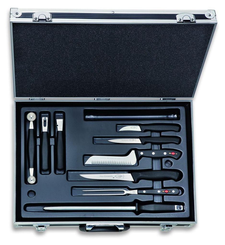 F. DICK Kochkoffer Manhattan 14-teilig Messer-Set Koffer Produktbild 