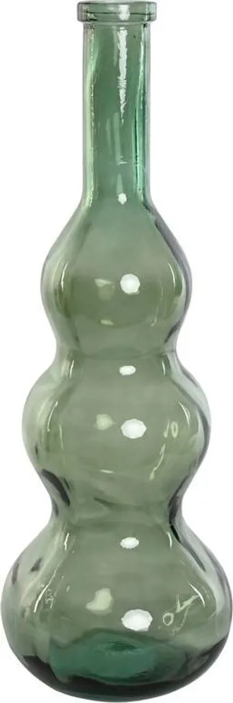 Vase en Verre Recyclé Vert ESPRIT - Design Éco-Responsable 75 cm