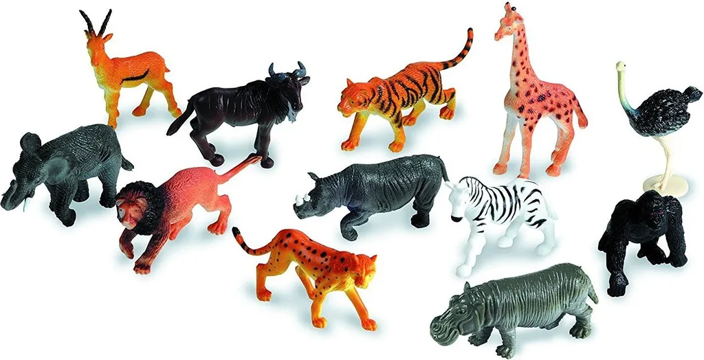Chiffres pour apprendre à compter Animaux de la jungle - Set 10 pièces