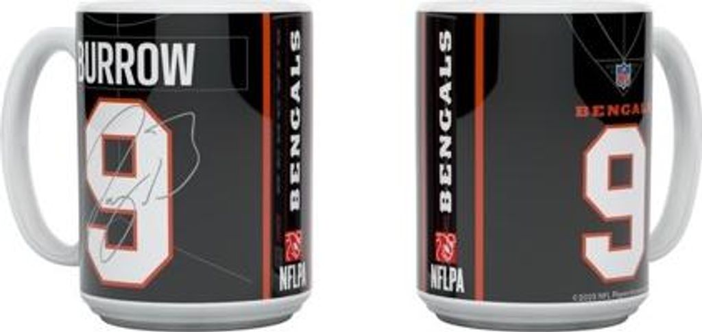 NFLPA BURROW - Bengals "JERSEY" Mug