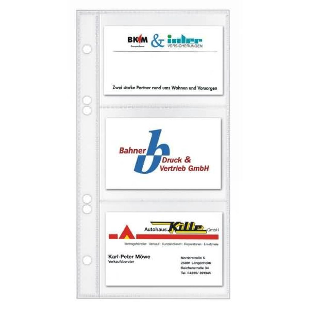 Veloflex Visitenkartenhülle f. 41555-10er Produktbild 