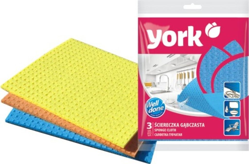 3x LAPPEN Putzlappen Waschlappen Küchenlappen Spüllappen Spültuch YORK